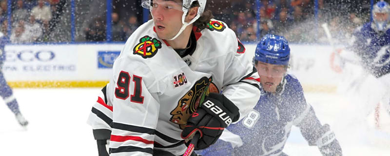 Blackhawks Coach Shares Frank Nazar Injury Update After Flames Game