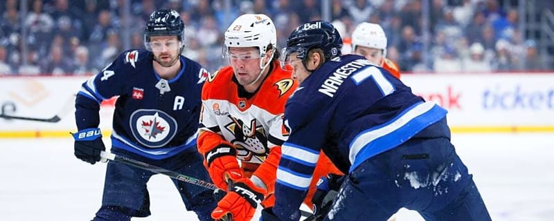 League-best Jets cap regular season with OT win over Ducks