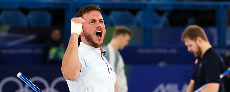 US curler Korey Dropkin thrills crowds at Milan Cortina Games