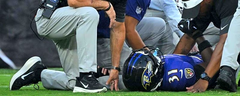 Ravens rookie to miss season after suffering major knee injury