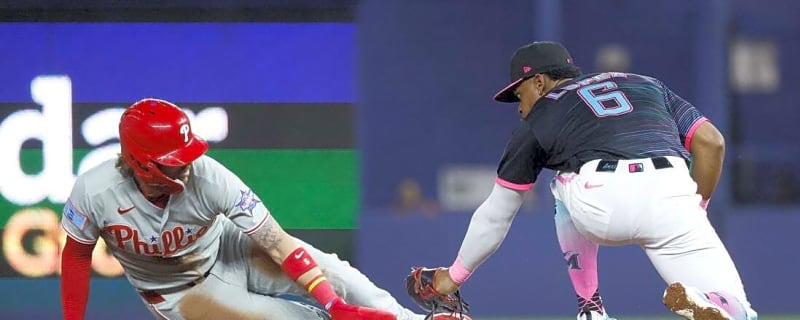 Phillies edge Marlins, improve to 4-0 under Don Mattingly