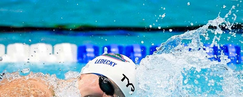 Australian hands Katie Ledecky her first-ever international 800m loss