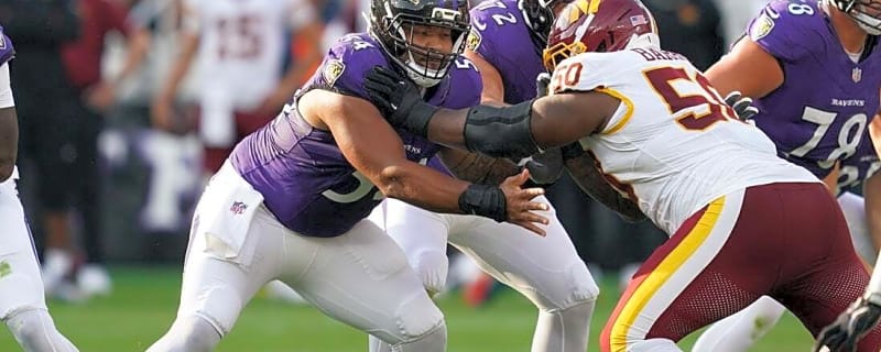 Report: Ravens C Jovaughn Gwyn (fibula) could miss 2-3 months