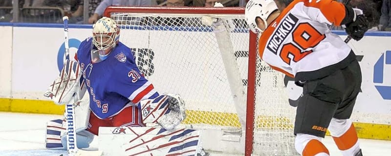 Matvei Michkov's OT goal caps Flyers' rally vs. Rangers