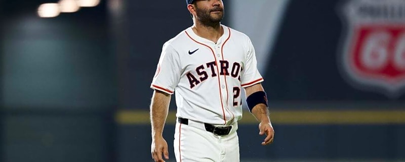 Jose Altuve (hamstring) out of Astros&#39; lineup vs. Reds