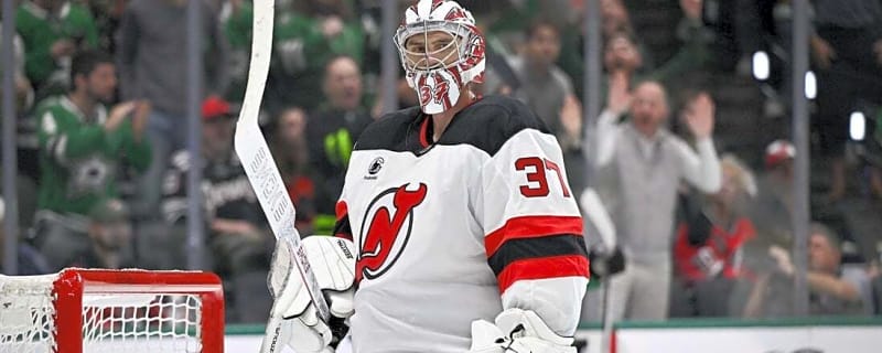 Devils need new goalie Connor Hellebuyck's best against Golden Knights