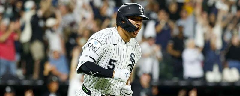 White Sox's Munetaka Murakami (hamstring) leaves game