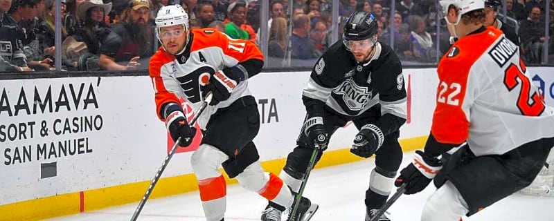 Flyers extend road win streak with shootout triumph over Kings
