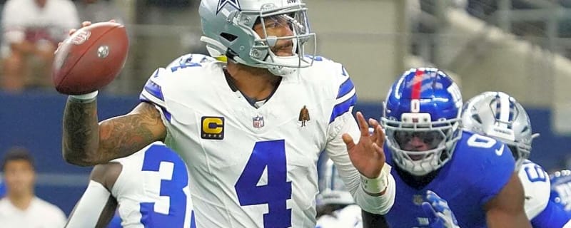 Dak Prescott eyes history as Cowboys cap season vs. Giants
