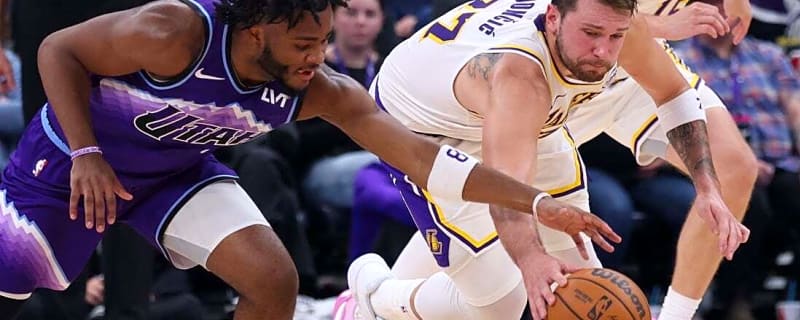 Lakers hold off Jazz comeback bid as Luka Doncic scores 33