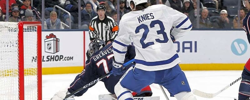 William Nylander&#39;s franchise-record OT winner lifts Leafs over Jackets