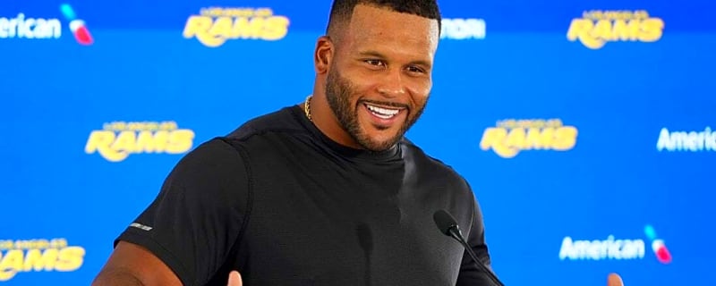 Rams DT Aaron Donald staying in LA, out for Week 1