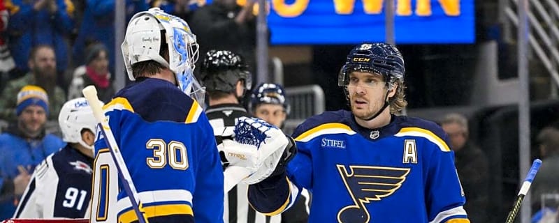 Blues win 1-0 as Joel Hofer outduels Jets' Connor Hellebuyck