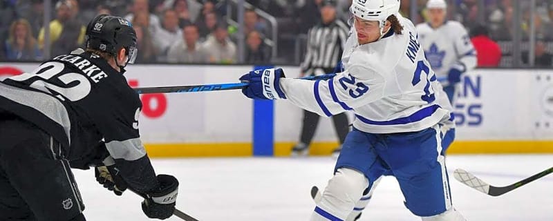 Quinton Byfield scores OT winner as Kings down Maple Leafs