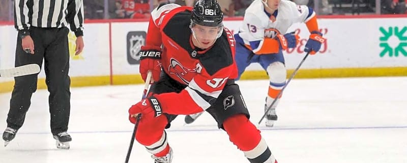 Devils star Jack Hughes (hand) out with non-hockey injury
