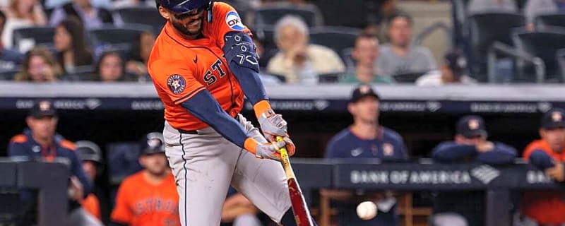 Carlos Correa, Astros pursue series win against Yankees