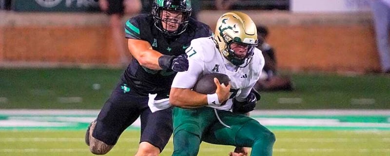 Byrum Brown accounts for 5 TDs as No. 24 USF blasts UNT