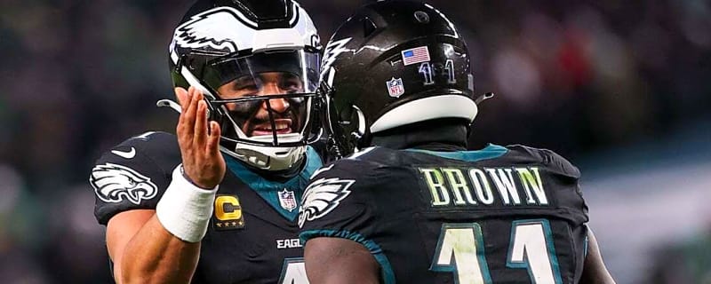 Jalen Hurts: 'Clearly' grew apart from A.J. Brown last season