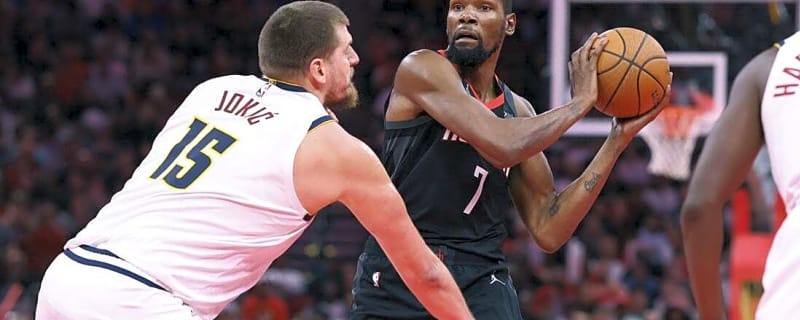 Nikola Jokic puts up 34 as Nuggets slip past Rockets