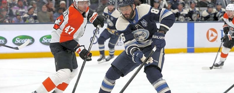 Sean Monahan nets late winner as Blue Jackets beat Flyers