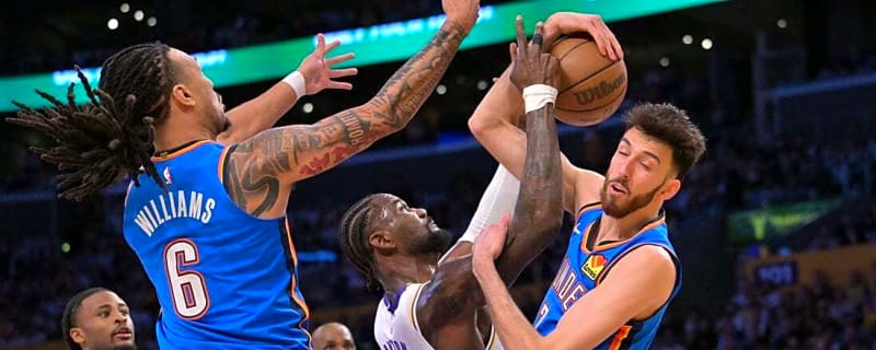 Thunder bury Lakers in second half to take 3-0 series lead