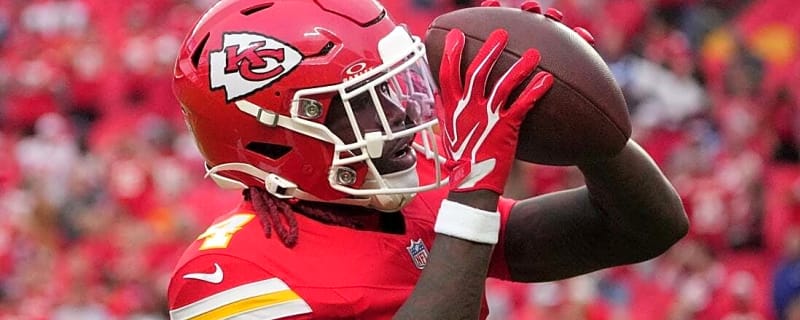 Chiefs WR Rashee Rice exits with hamstring injury