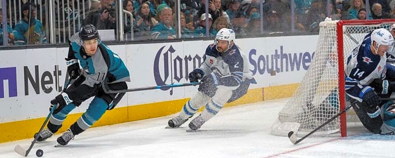 Michael Misa's OT winner lifts Sharks over Jets