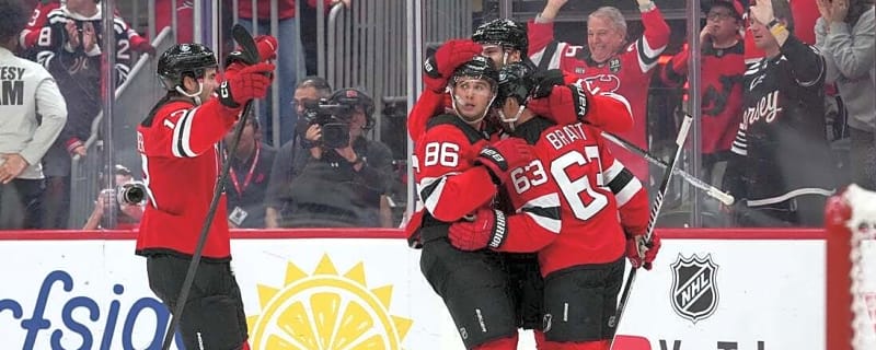 Devils enjoying a healthy Jack Hughes while Isles miss Mathew Barzal