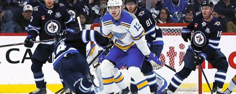 Another big night from Mark Scheifele carries Jets past Blues