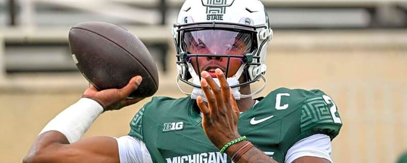 Michigan State QB Aidan Chiles out after hit vs. UCLA