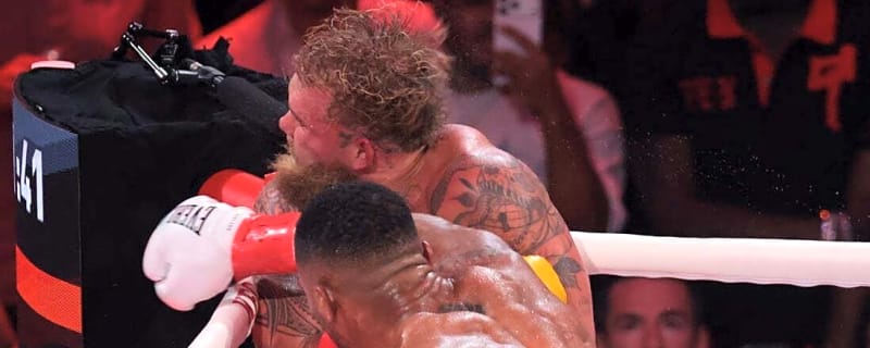 Anthony Joshua delivers 6th-round KO of Jake Paul in heavyweight fight