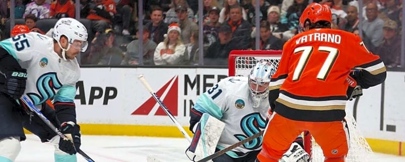 Jordan Eberle's heroics send Kraken past Ducks