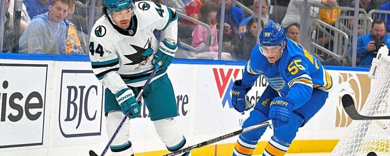 Sharks rally past Blues on Darnell Nurse's OT goal