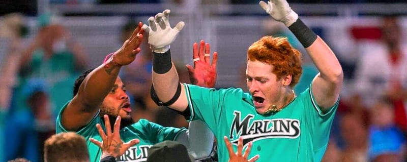 Owen Caissie's walk-off blast downs Rockies in Marlins best start since 2009