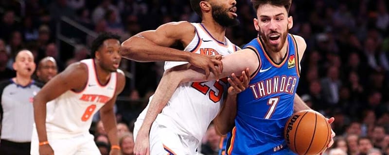 Chet Holmgren, Thunder hold off Knicks