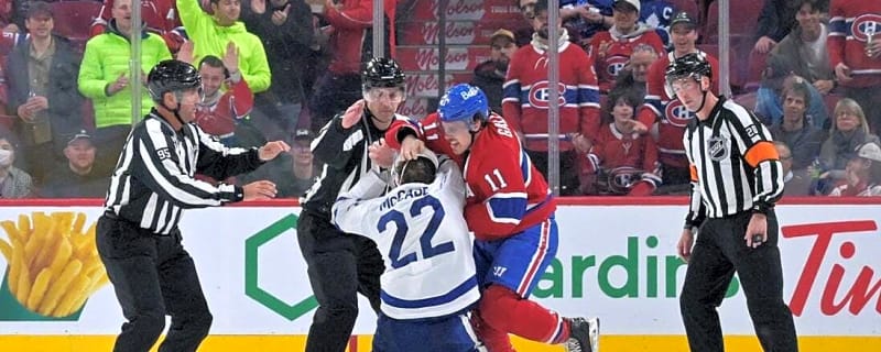 Canadiens hand Maple Leafs 8th straight loss