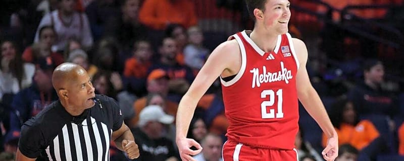 No. 23 Nebraska overcomes No. 13 Illinois with last-second 3-pointer