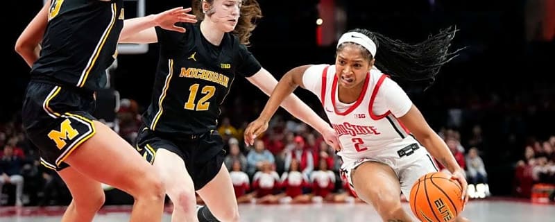Women's Top 25 roundup: No. 8 Michigan downs No. 13 Ohio State in OT