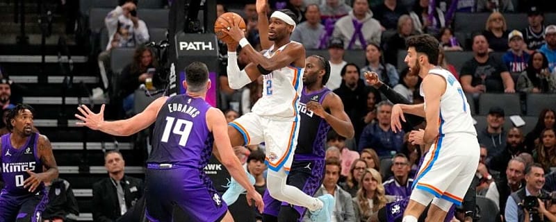 Thunder&#39;s Isaiah Hartenstein, Shai Gilgeous-Alexander too much for Kings