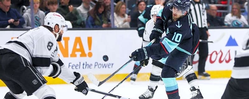 Kraken rally late, best Kings in OT to halt 6-game slide