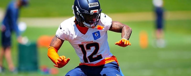 Broncos sign first-round pick CB Jahdae Barron