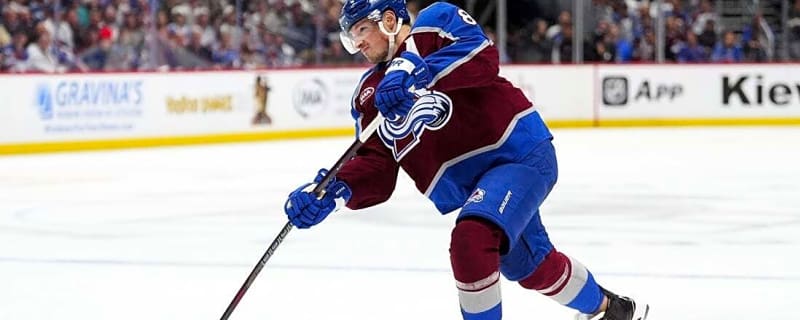 Avalanche D Cale Makar out for Game 2 vs. Knights