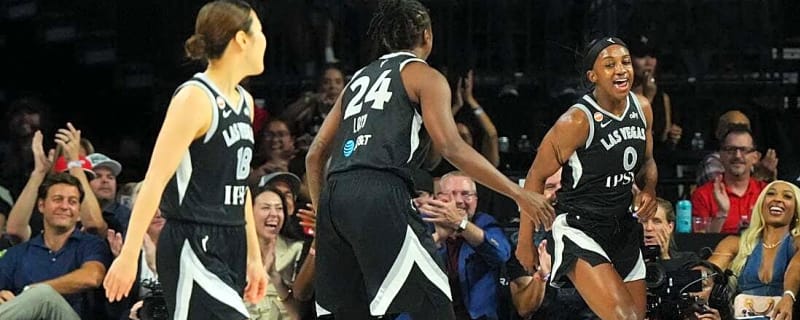 Jackie Young's season-best 32 points carry Aces past Mystics