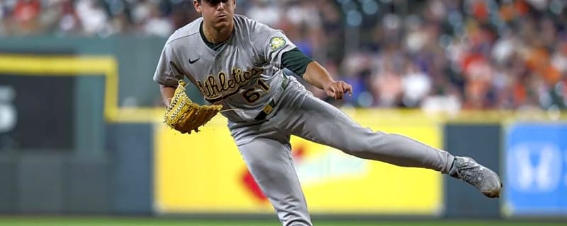 A's starter Gage Jump flourishes in combined shutout of Astros