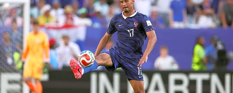 France D William Saliba departs with injury, replaced by Maxence LaCroix