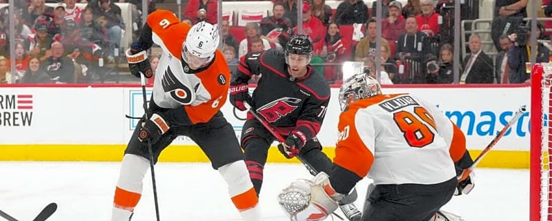 Taylor Hall's overtime strike propels Hurricanes past Flyers