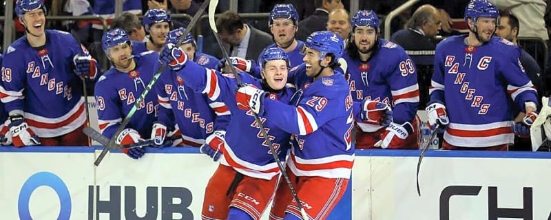 Milestones abound for youngsters as Rangers wallop Blackhawks