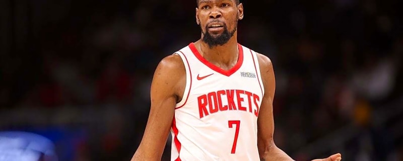 Kevin Durant, Rockets errupt in second half to stifle Hawks