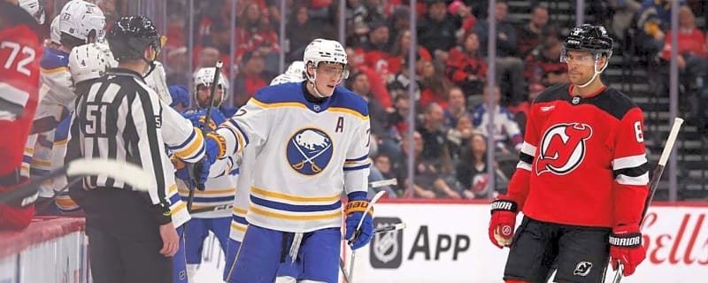 Tage Thompson, Peyton Krebs lead Sabres past Devils