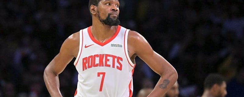 Rockets star Kevin Durant (ankle) ruled out for Game 3 vs. Lakers